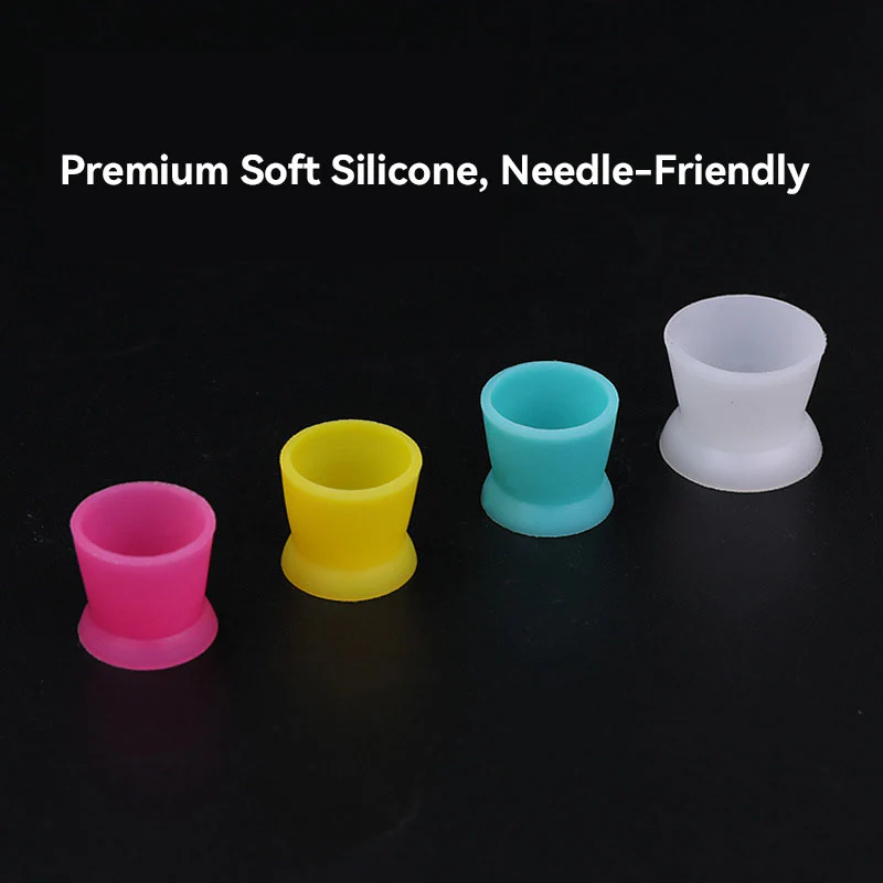 Disposable Silicone Tattoo Pigment Cup (300pcs) - Image 5