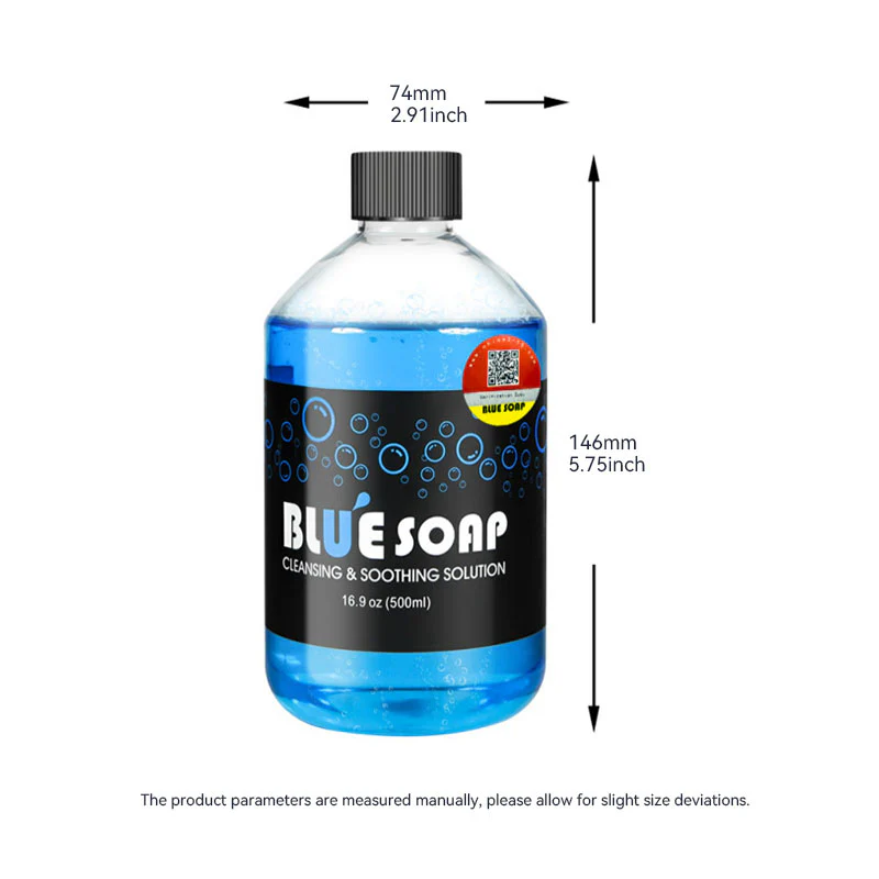 Blue Tattoo Soap 16.9OZ(500ml), Clean Skin Equipment - Image 5