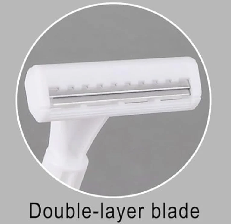 Disposable Twin Blade Razors （100pcs） - Image 2